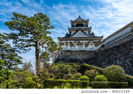 Kochi City, Kochi Prefecture The tower of Kochi Castle towering majestically 90015584