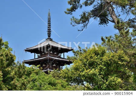 法隆寺（五層寶塔）[奈良縣生駒區斑鳩町] 90015904