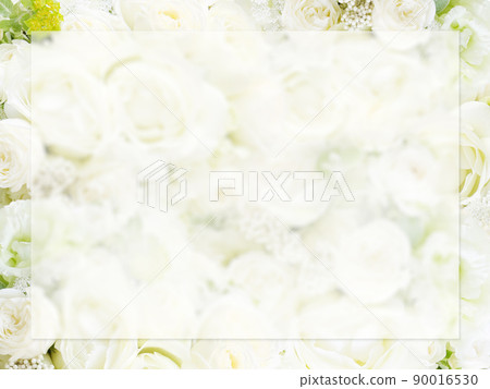 White flower frame material White flower frame material 90016530