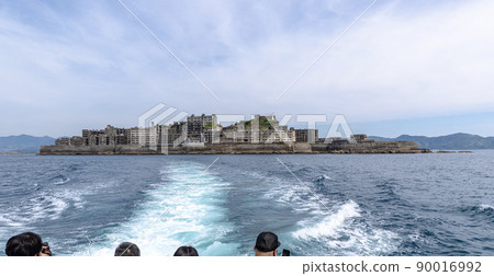 軍艦島(長崎縣端島)及其周邊海景 軍艦島(長崎縣端島)及其周邊海景 90016992