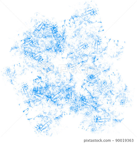 A blue spot, imitation of a transparent watercolor. Oval translucent paint spot A blue spot, imitation of a transparent watercolor. Oval translucent paint spot 90019363