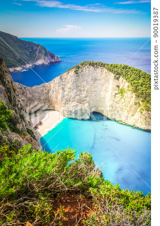 Beautiful lanscape of Zakinthos island 90019387