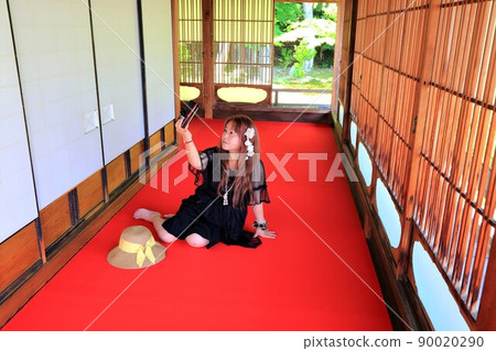 Walk around Nanno, Wolongsan Gyokiji Temple, 198 (Nanno Town, Kaizu City, Gifu Prefecture) 90020290