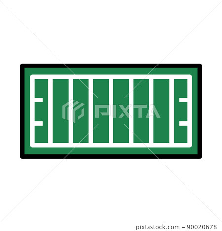 American Football Field Mark Icon American Football Field Mark Icon 90020678