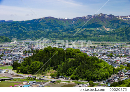 Echizen Ono City Sky Castle Inuyama to Echizen Ono Castle Superb View Behind Hakusan Echizen Ono City Sky Castle Inuyama to Echizen Ono Castle Superb View Behind Hakusan 90020873