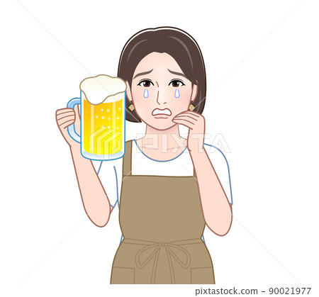 在廚房工作的年輕女人 90021977