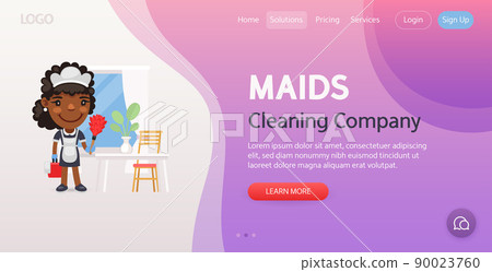 Maids Website Template 90023760