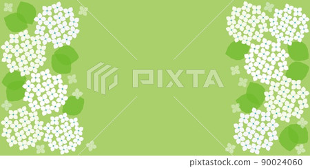 Hydrangea frame pastel color Hydrangea frame pastel color 90024060