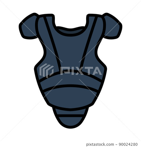 Baseball Chest Protector Icon Baseball Chest Protector Icon 90024280