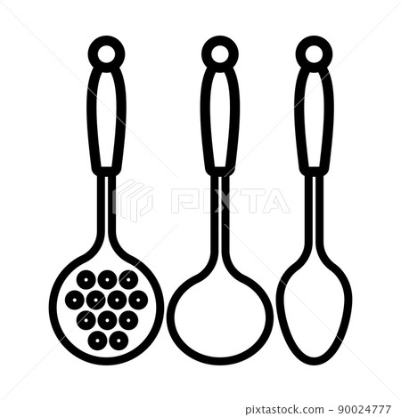Ladle Set Icon Ladle Set Icon 90024777