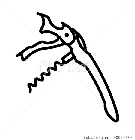 Waiter Corkscrew Icon Waiter Corkscrew Icon 90024779