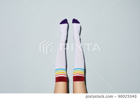 Playful Girl in Socks Playful Girl in Socks 90025048