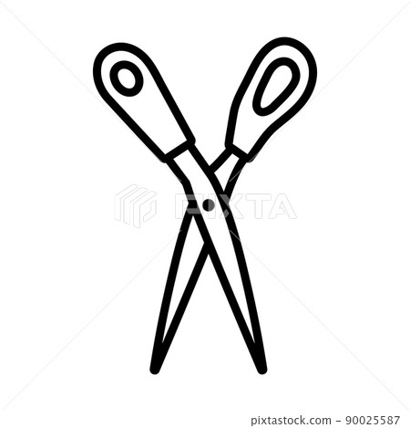 Tailor Scissor Icon 90025587