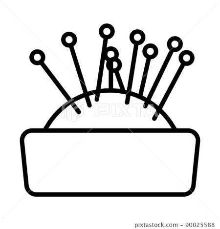 Pin Cushion Icon 90025588