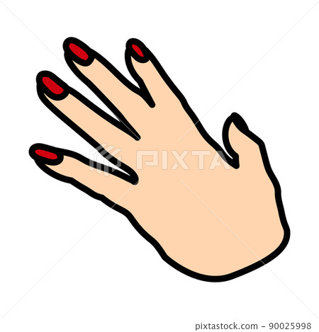 Manicure Icon Manicure Icon 90025998