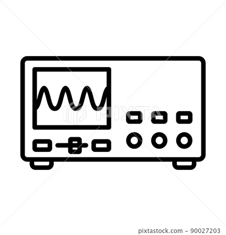 Oscilloscope Icon 90027203