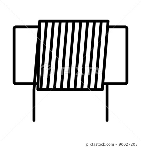 Inductor Coil Icon Inductor Coil Icon 90027205