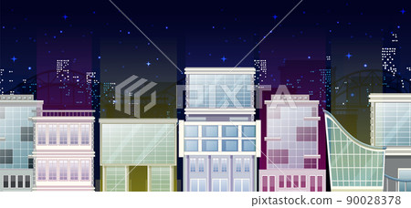 City building view at night City building view at night 90028378
