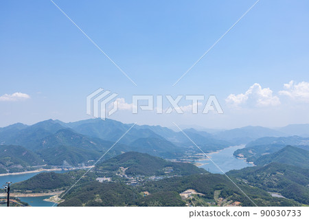 Cheongpung Lakeside scenery Cheongpung Lakeside scenery 90030733