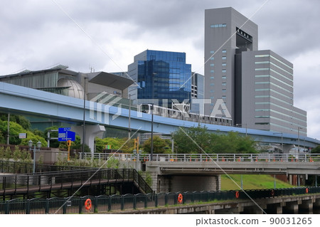 Odaiba's new traffic Yurikamome Odaiba's new traffic Yurikamome 90031265