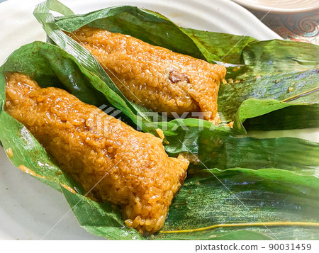 Chinese food, large meat dumplings (meat chimaki) 90031459