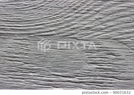 The texture of the painted wooden surface in gray close-up 90031632