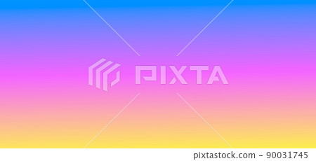 Dreamy blue-pink-yellow bright gradient vector background. Sunrise, sunset, sky, neon color. Minimum digital gradient Dreamy blue-pink-yellow bright gradient vector background. Sunrise, sunset, sky, neon color. Minimum digital gradient 90031745