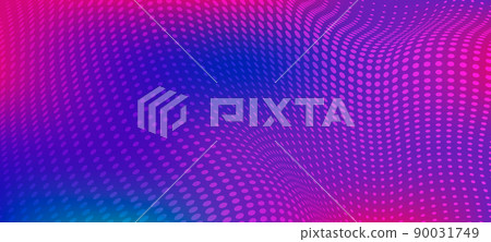 Minimalistic cover design. Colorful halftone gradients. Modern geometric background. Minimalistic cover design. Colorful halftone gradients. Modern geometric background. 90031749