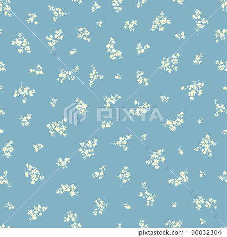 像自由女神一樣可愛的小花圖案 90032304
