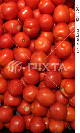 Group of red tomato background texture. Group of red tomato background texture. 90032842