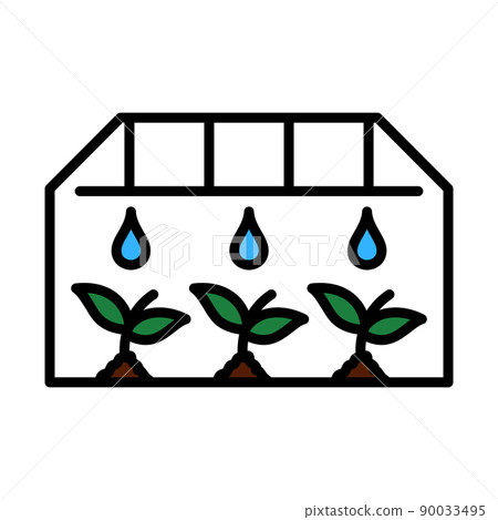 Greenhouse Icon Greenhouse Icon 90033495