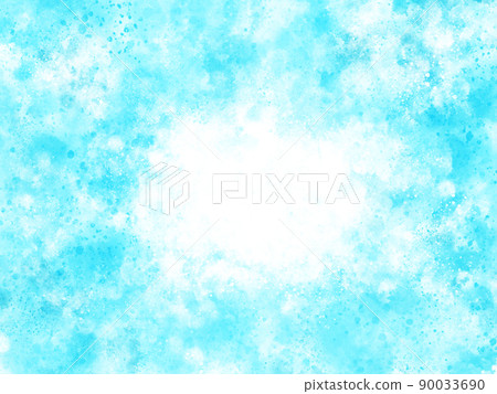“Splash” 飛濺般的油漆，淺藍色 90033690