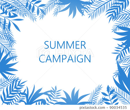 Summer botanical frame Summer botanical frame 90034535