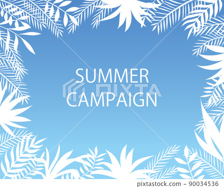 Summer botanical frame Summer botanical frame 90034536