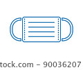 Mask illustration 90036207