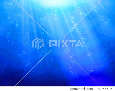 光芒照耀的大海的背景 90036396