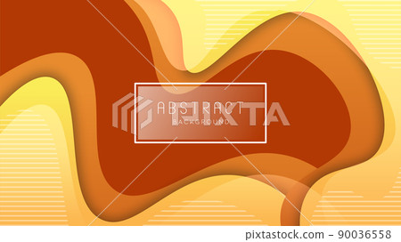 Colorful liquid and geometric background with fluid gradient shapes 90036558