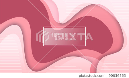 Colorful liquid and geometric background with fluid gradient shapes 90036563