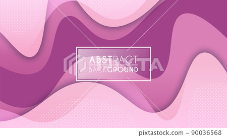 Colorful liquid and geometric background with fluid gradient shapes 90036568