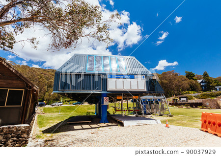 Falls Creek Village in Summer in Australia Falls Creek Village in Summer in Australia 90037929