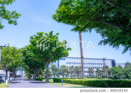 東洋大學川越校區 科學技術部 綠意盎然，靠近東京 90038545