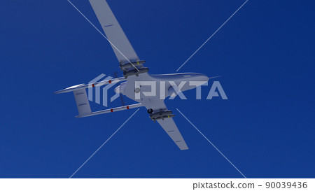 UAV 無人機 無人駕駛飛行器 無人駕駛飛行器 CG 3D 插圖 UAV 無人機 無人駕駛飛行器 無人駕駛飛行器 CG 3D 插圖 90039436