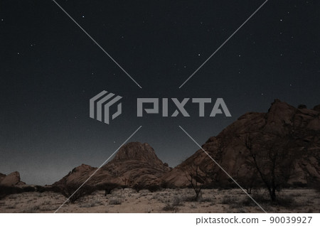 The Namibian Desert at Night 90039927