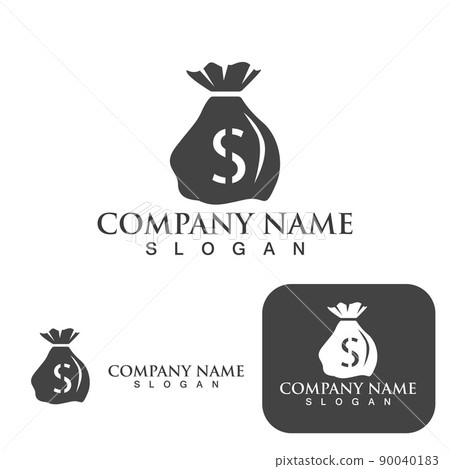 Money Bag icon Template vector - Stock Illustration [90040183] - PIXTA