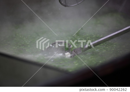 Completed making and eating Oyama tofu pot with a large pot (Isehara City, Kanagawa Prefecture) Completed making and eating Oyama tofu pot with a large pot (Isehara City, Kanagawa Prefecture) 90042262