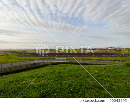 清晨大阪國際機場的風景 90043295