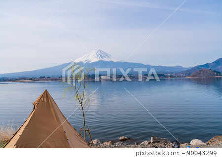 Lake Kawaguchi and Mt. Fuji camp Lake Kawaguchi and Mt. Fuji camp 90043299