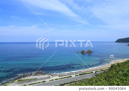 櫻井二見浦“日本海灘100選”[福岡縣糸島市島櫻井/玄海國定公園] 90045064