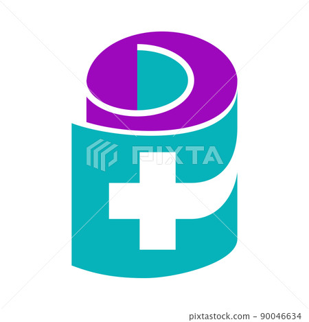 document medical cross health logo Icon Illustration Brand Identity document medical cross health logo Icon Illustration Brand Identity 90046634
