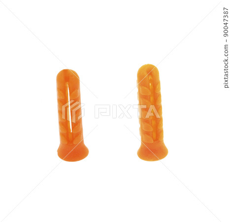 screw thread isolated on white background 90047387